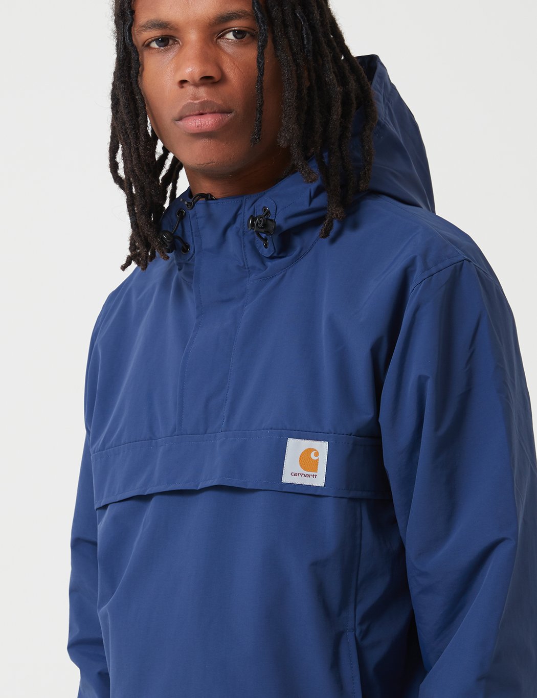 Carhartt-WIP Nimbus Half-Zip Jacke (mit Fleece-Futter) - Metro Blue