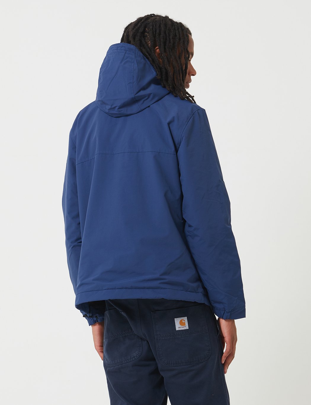 Carhartt-WIP Nimbus Half-Zip Jacke (mit Fleece-Futter) - Metro Blue