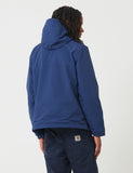 Carhartt-WIP Nimbus Half-Zip Jacke (mit Fleece-Futter) - Metro Blue