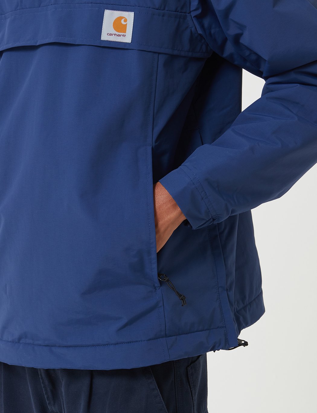 Carhartt-WIP Nimbus Half-Zip Jacke (mit Fleece-Futter) - Metro Blue