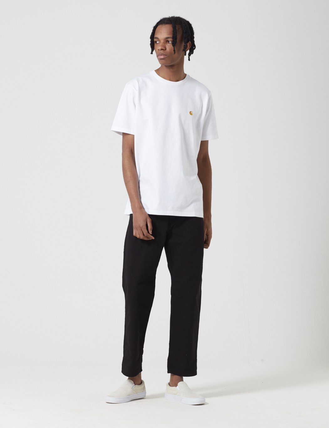 Carhartt-WIP Chase T-Shirt - Weiß