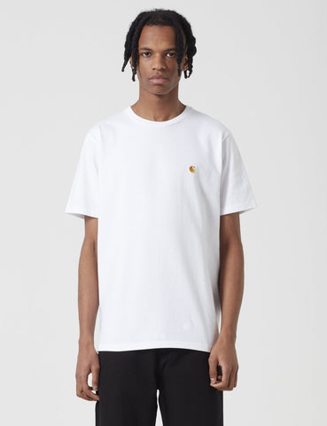 Carhartt-WIP Chase T-Shirt - Weiß