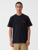 Carhartt-WIP Chase T-Shirt - Schwarz