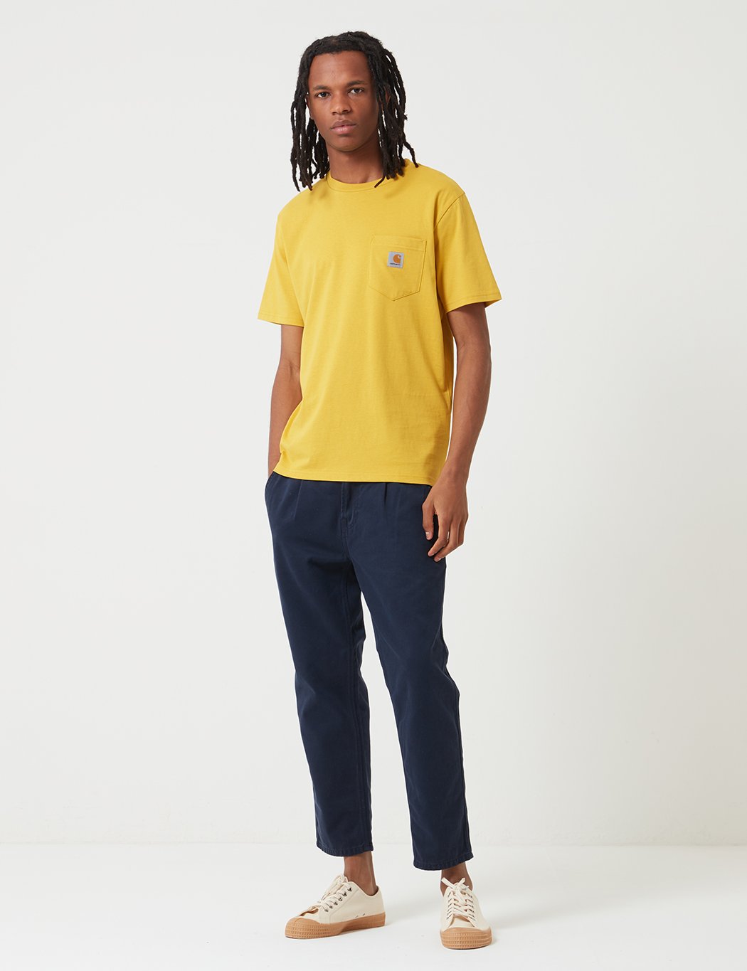 Carhartt-WIP TaschenT-Shirt - Raps- Gelb