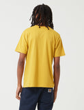 Carhartt-WIP-Taschen-T-Shirt - Raps- Gelb