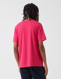 Carhartt-WIP-Taschen-T-Shirt - Ruby-Rosa