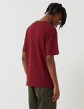 Carhartt-WIP-Taschen-T-Shirt - Mulberry