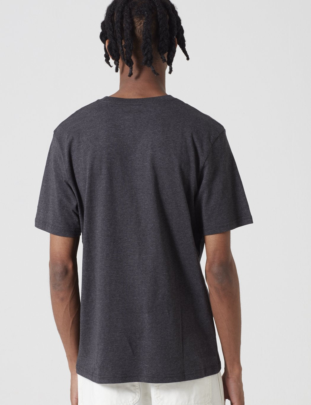 Carhartt-WIP-Taschen-T-Shirt - Schwarz Heather