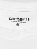 Carhartt Chase Long Sleeve T-Shirt - White
