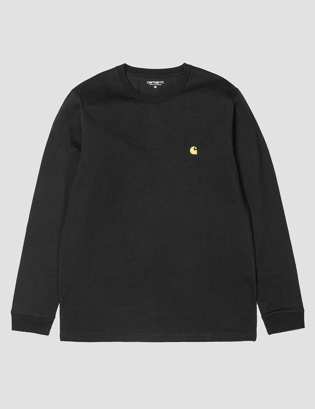 Carhartt Chase Long Sleeve T-Shirt - Black