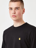 Carhartt-WIP Chase T-Shirt - Schwarz