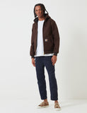 Carhartt-WIP Aktive Jacke (Rigid) - Tabak Brown