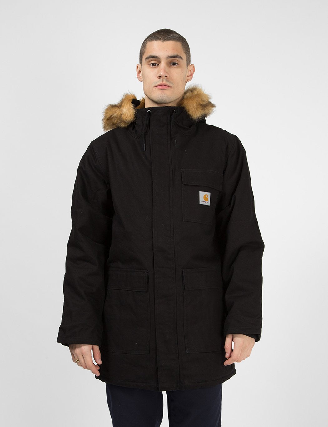 Carhartt-WIP sibirischen Parka - Schwarz