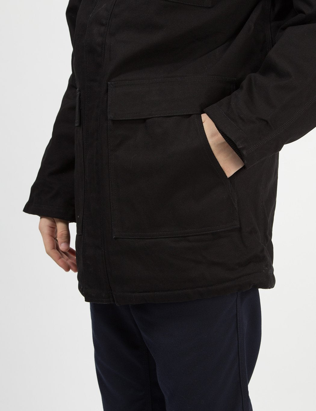 Carhartt-WIP sibirischen Parka - Schwarz