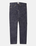 Edwin ED-80 Dark Blue Jeans 12 Unzen (Slim Tapered) - Rinsed