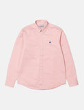 Carhartt-WIP Madison Hemd - Soft Rose Pink