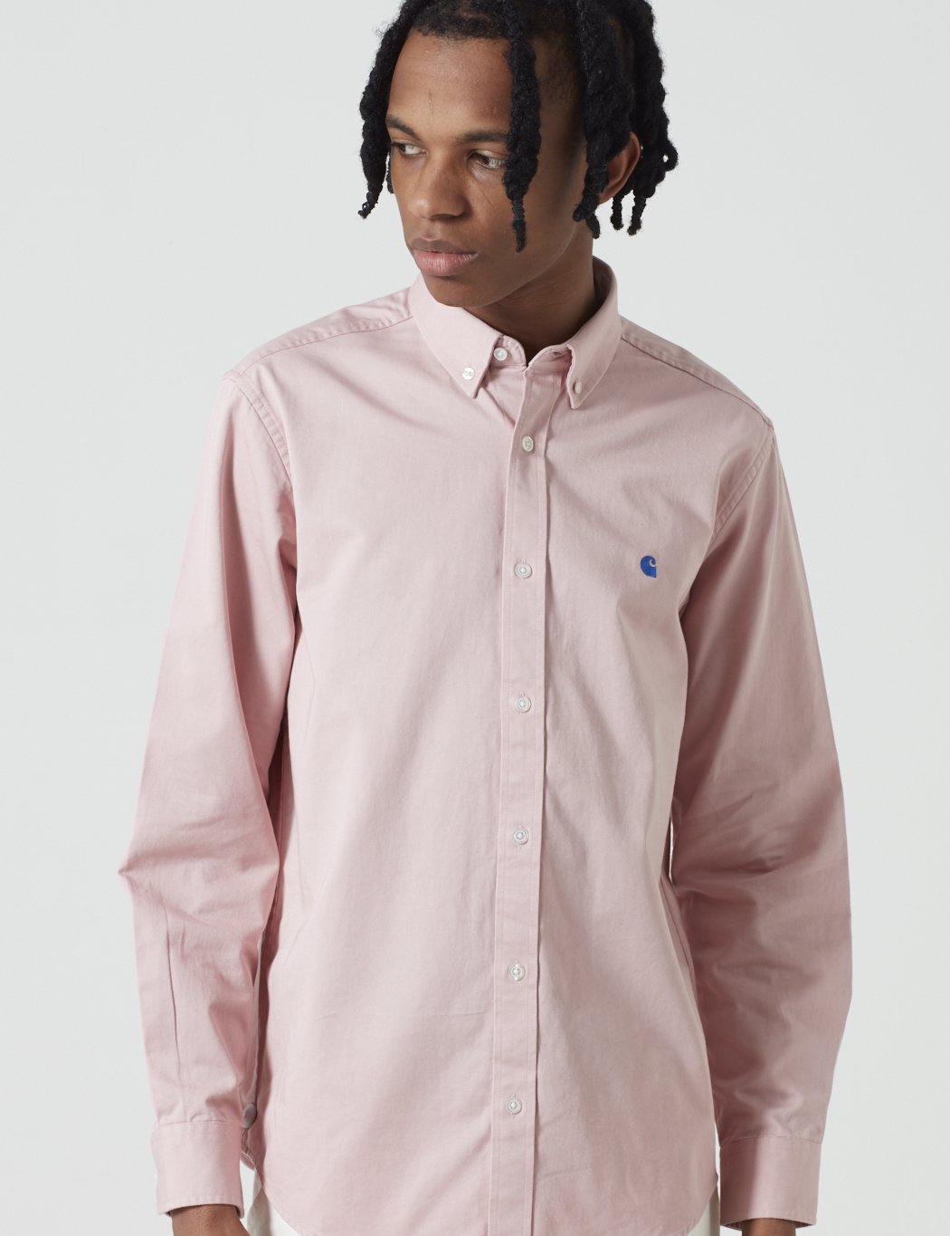 Carhartt-WIP Madison Hemd - Soft Rose Pink
