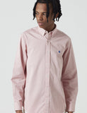 Carhartt-WIP Madison Hemd - Soft Rose Pink