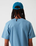 Carhartt-WIP Madison Logo Dad Cap (6-Panel) - Moody Blau