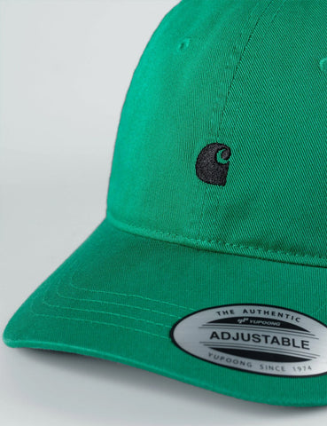 Carhartt-WIP Madison Logo Dad Cap (6-Panel) - Yoda Grün