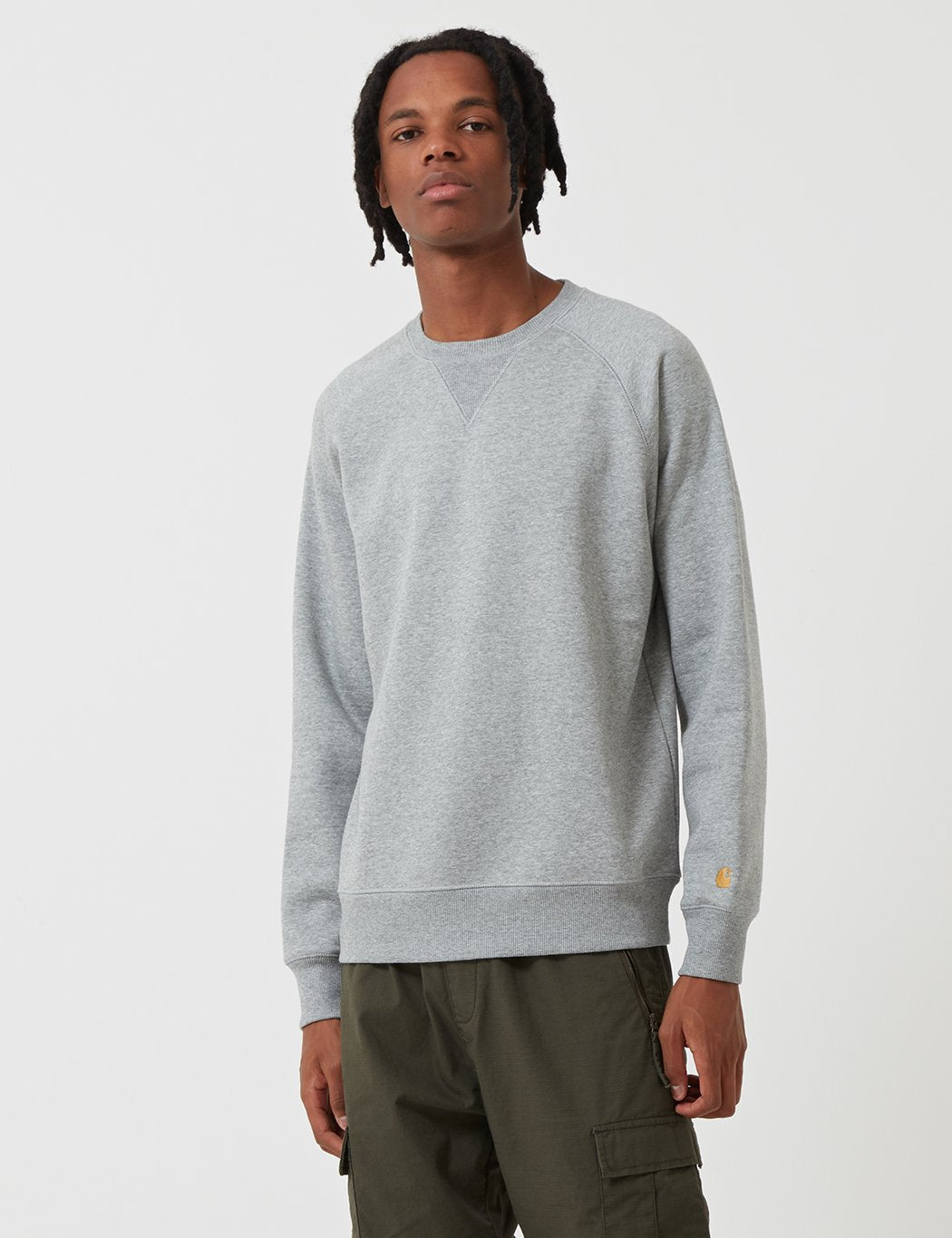 Carhartt-WIP Chase Sweatshirt - Grau Heather