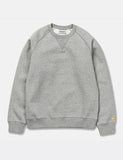 Carhartt-WIP Chase Sweatshirt - Grau Heather
