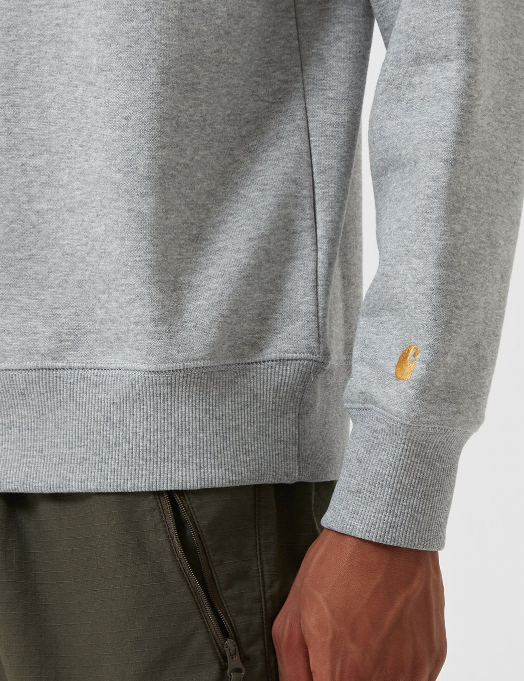 Carhartt-WIP Chase Sweatshirt - Grau Heather