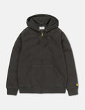 Carhartt-WIP Chase Hooded Zip-Jacke - Schwarz