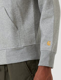 Carhartt-WIP Chase Hooded Zip-Jacke - Grau Heather