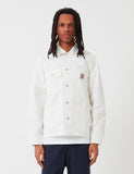 Carhartt-WIP Michigan Mantel (Cotton Newcomb Drill) - Off-White