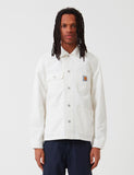 Carhartt-WIP Michigan Mantel (Cotton Newcomb Drill) - Off-White