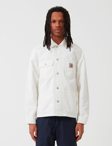 Carhartt-WIP Michigan Mantel (Cotton Newcomb Drill) - Off-White