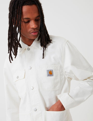 Carhartt-WIP Michigan Mantel (Cotton Newcomb Drill) - Off-White