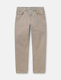 Carhartt-WIP Newel Denim Pant (Relaxed Verjüngt) - Blau, Sand Blass