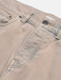 Carhartt-WIP Newel Denim Pant (Relaxed Verjüngt) - Blau, Sand Blass