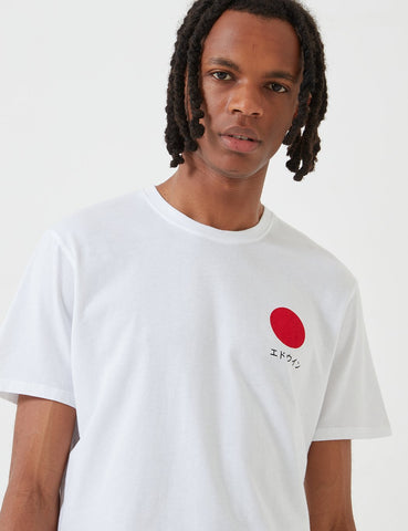 Edwin Japanese Sun T-Shirt - Weiß