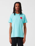 Edwin Japanese Sun T-Shirt - Engel Blau