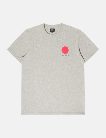 Edwin Japanese Sun T-Shirt - Grau melierte