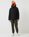Carhartt-WIP Visner Half-Zip Jacke - Schwarz