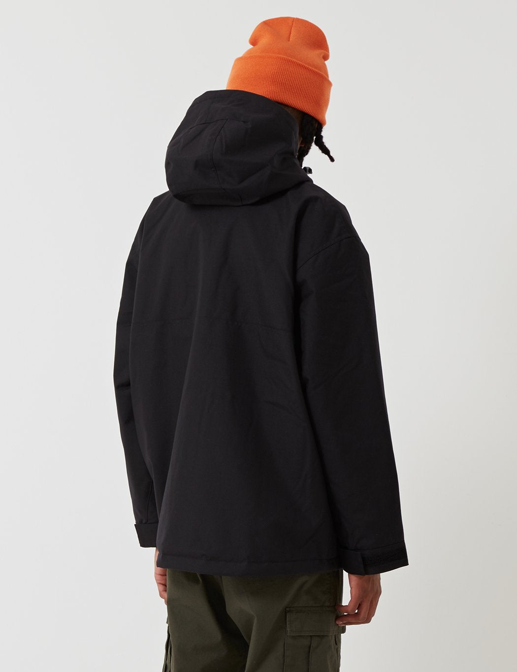 Carhartt-WIP Visner Half-Zip Jacke - Schwarz