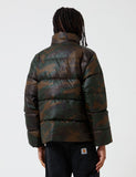 Carhartt-WIP Deming Jacke - Evergreen Camo / Brick