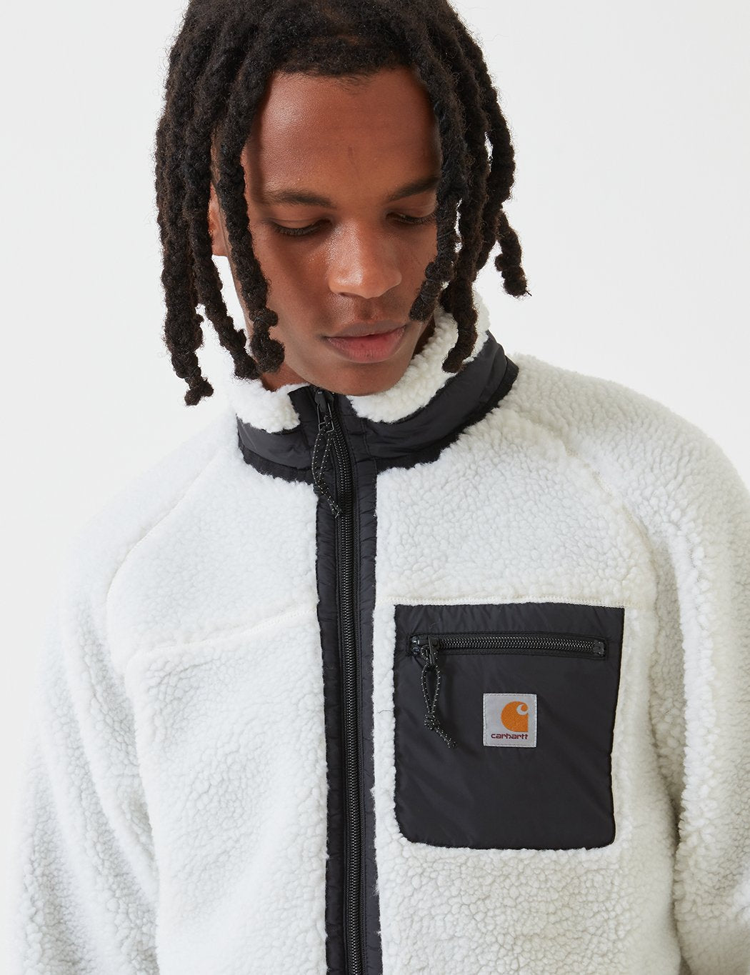 Carhartt-WIP Prentis Liner Jacke - Wax Weiß