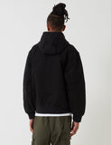 Carhartt-WIP Aktiv Jacke - Schwarz Rinsed