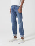 Edwin ED-55 Kingston Denim Blue Jeans 12 Unzen (Tapered) - saubere Wäsche