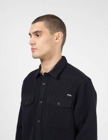 Carhartt-WIP Milner Hemd Jacke - Dunkelmarineblau