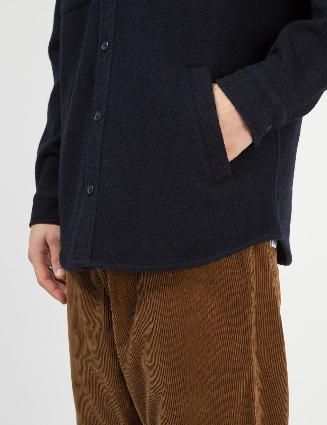 Carhartt-WIP Milner Hemd Jacke - Dunkelmarineblau