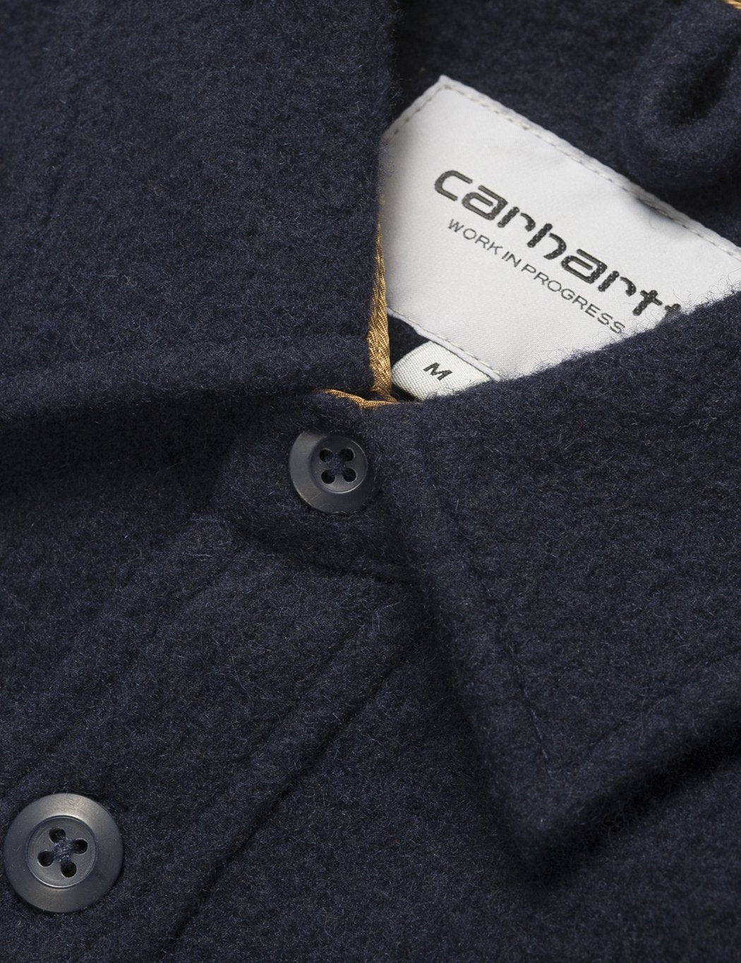 Carhartt-WIP Milner Hemd Jacke - Dunkelmarineblau