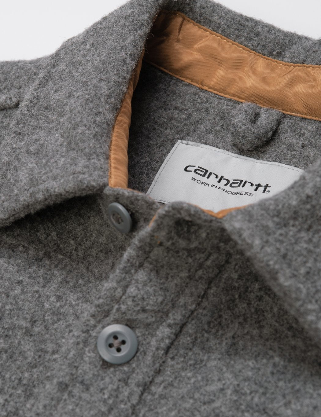 Carhartt-WIP Milner Hemd Jacke - Dunkelgrau Heather