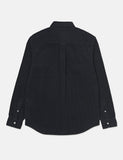 Carhartt-WIP Madison Cord Shirt - Dark Navy Blue / White