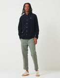 Carhartt-WIP Madison Cord Shirt - Dark Navy Blue / White